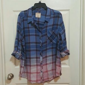 Arizona ombre boyfriend flannel